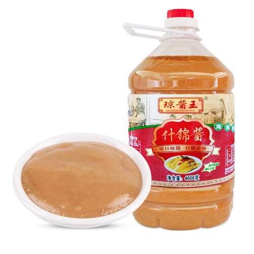 海南特产 琼酱王什锦酱4600g 火锅佐餐调味品调料酱料蘸料