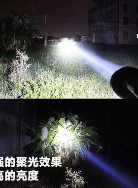 船用探照灯12v0w手持式黄光氙气24V户外V远射HID车载手电筒