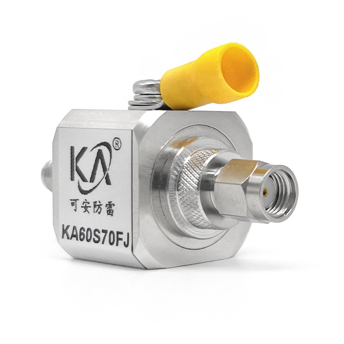 KA60S70FJ反接芯同轴线缆天馈避雷器SMA外螺插针内螺插孔反极性6G