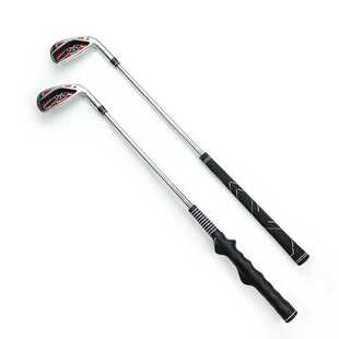 源头厂家直供高尔夫球短铁杆7号杆钢杆身62cm长400克球杆爆款