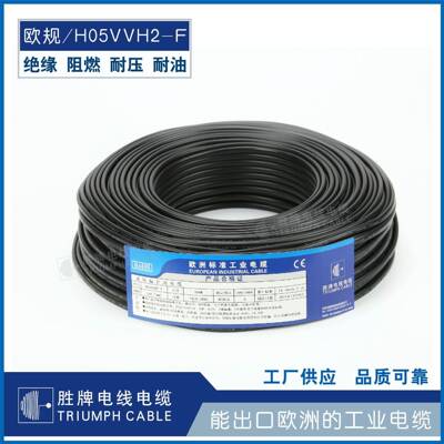 胜牌VDE欧规电源线H05VV-F 3*1.5mm多芯护套线缆电器连接线CE认证