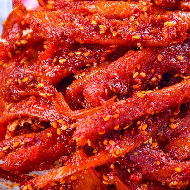 延边韩式香辣拌明太鱼丝东北特产朝鲜族下饭下酒菜一袋包邮,零食/坚果/特产,即食鱼零食,淘宝优惠券,粉丝福利购,淘宝优惠卷