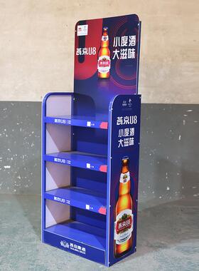 便商利超市列架KQI金属啤酒饮料展架场货店架多层立陈式商用