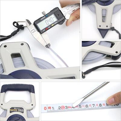 城精钢工长PIH尼龙覆膜卷尺倍三速架式工程测量长卷尺30米50米10