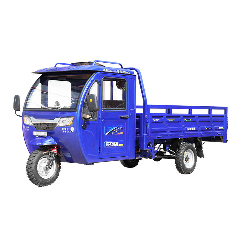 电动三轮车拉货带棚半封闭载重王五轮自卸重型农用货运电三轮货车