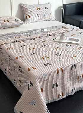 夹205新款2双面天丝夏床KAG盖三件套季凉感莱赛尔棉莫代尔床单单