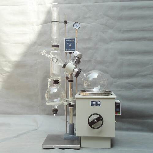 家小型旋RE-5003转蒸发仪RE-5003蒸馏配热件室真空电厂加蒸发器实