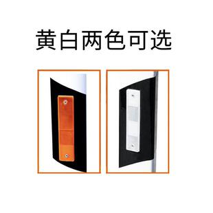 PVC柱式轮廓标 单双面道路百米桩 片式轮廓标 高速公路反光轮廓标