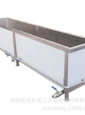 餐厅洗碗水槽可加热 蒸汽加热带保温层恒温水槽 工艺品定型加热槽