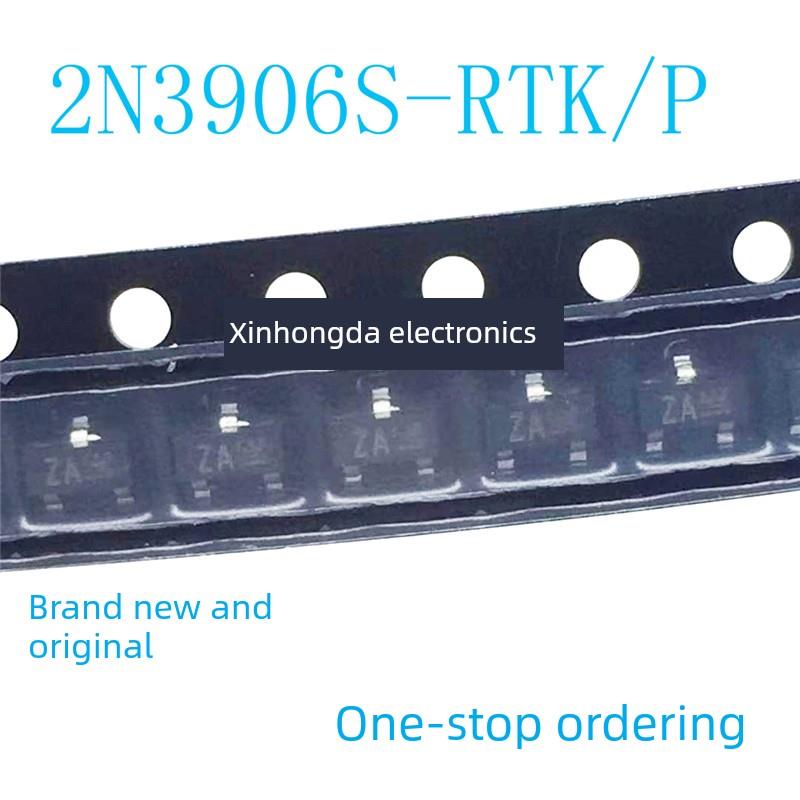 20个 丝印ZA/ZC SOT-23 2N3906S 2N3904S-RTK/P 贴片三极管 原装
