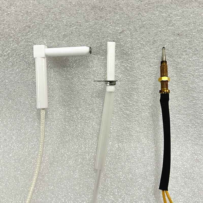 天然气液化气可翻盖魔碟灶专用直角7字点火针支架打火针热电偶针