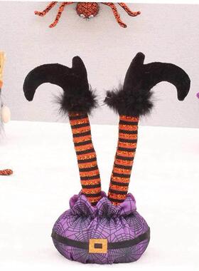 Halloween Decorations Fine Striped Spirit Legs Ghost Festiva