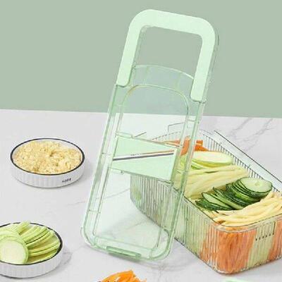Plastic Vegetable Chopper Kitchen Salad Chopper Suitable