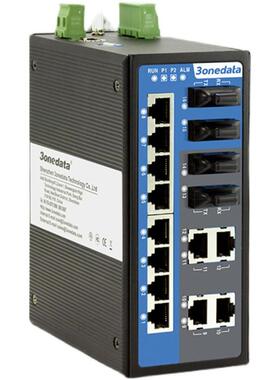 IES3016-4F 三旺 支持8路百兆电，4路百兆光 3onedata