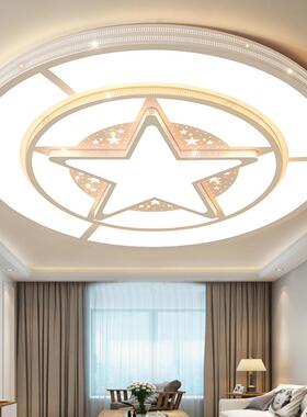 吸LE米D吸顶新款客厅灯具特大圆灯2会议室简约大气顶灯灯大灯灯饰