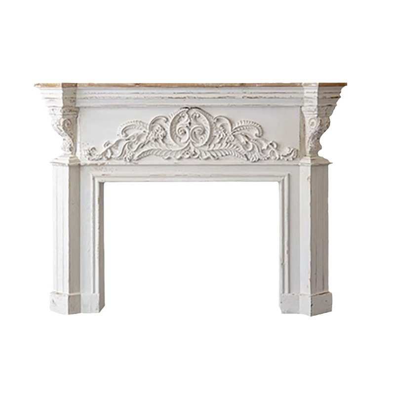 美式复古壁炉装饰别墅装饰柜民宿客厅婚礼壁炉架摆设欧式拍摄道具