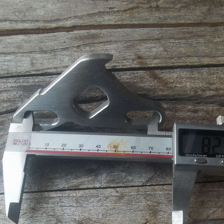 自制不锈钢防转片适用于电动车电摩装手工平叉电机不锈钢防转片