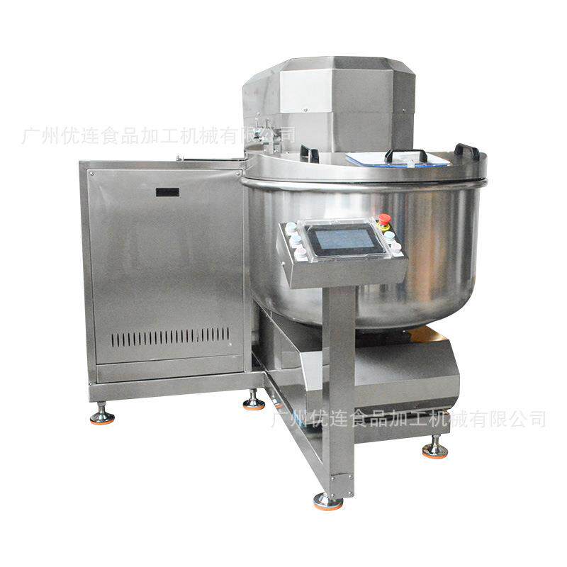 面包工厂75kg双动和面机100kg面包店翻缸式揉面机面团搅拌机