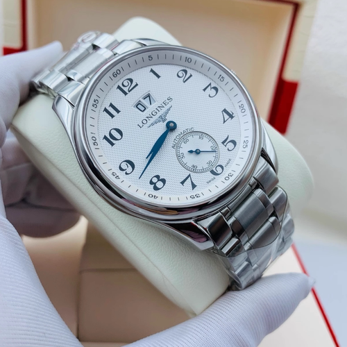 特价9.8新 浪琴名匠系列精钢自动机械腕表40MM男表L2.676.4.78.6