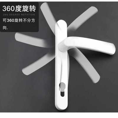 断桥门锁面板门把手85平开铝合金门大门门窗92机械执手锁锁具配件