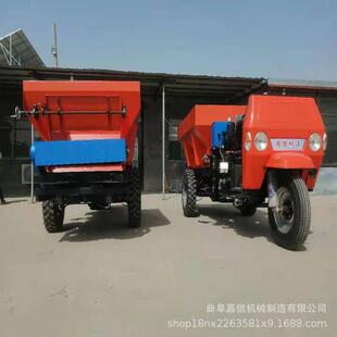 商用小型撒肥车大粪抛洒机水稻田施肥抛粪车有机肥料撒粪车