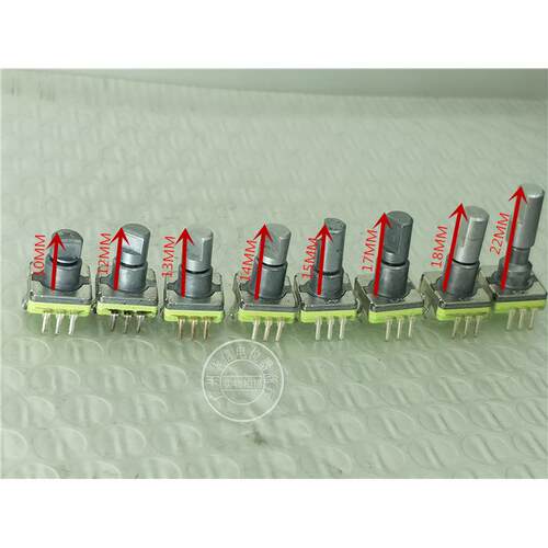 LJV RE1103FC1 EC11 带开关编码器 步进30点 半边柄 AA