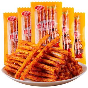 劲丰博士牛筋素牛筋牛板筋辣条怀旧麻辣小面筋零食小吃休闲食品
