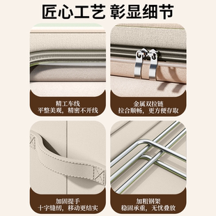 衣服衣物被子衣柜折叠布艺百纳箱子大容量整理筐 收纳箱抗菌家用装
