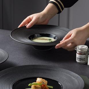 碟子寿司甜点牛个排平盘子大号意性家用盘cer创amic菜YDKbowl