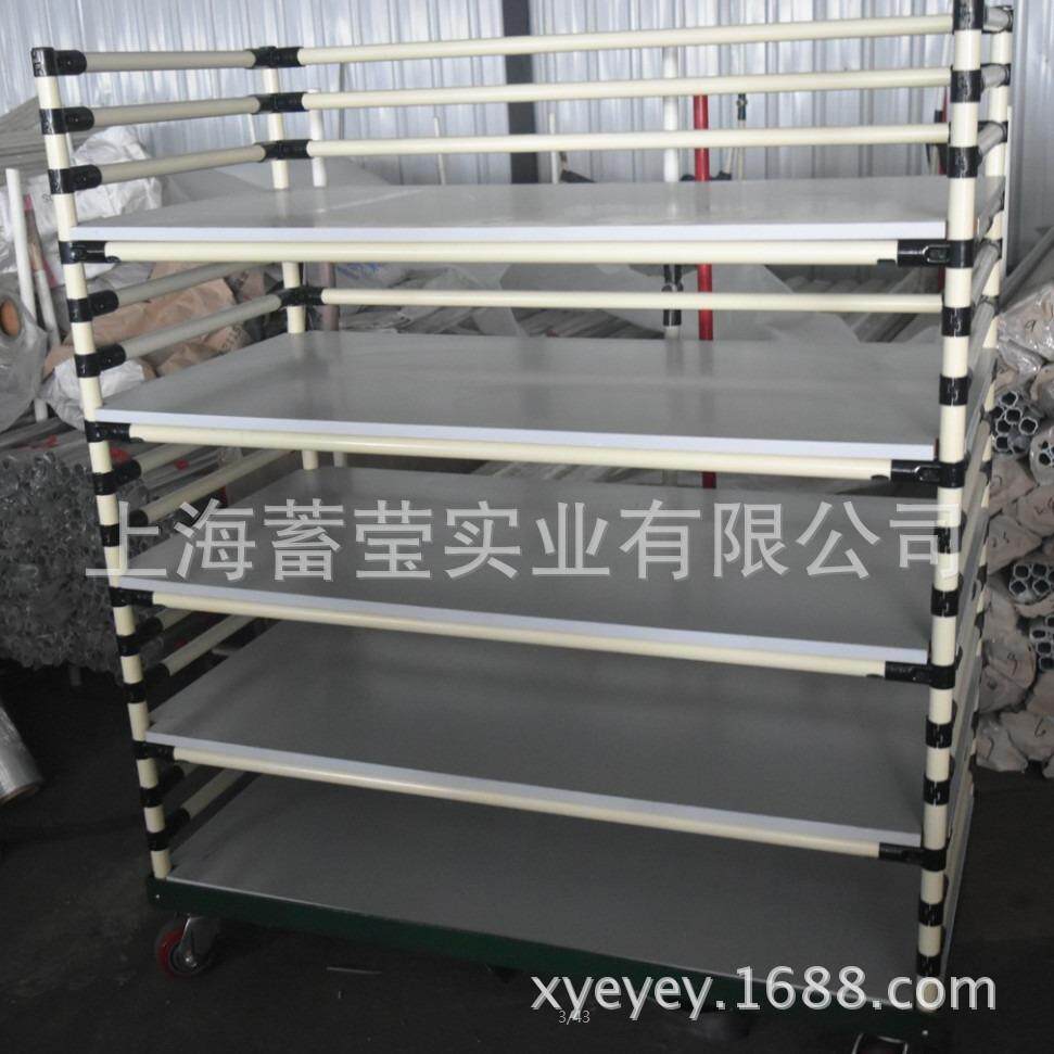 全系列精益管厂家供应工作台推车款式简约使用便捷角铁电焊货架