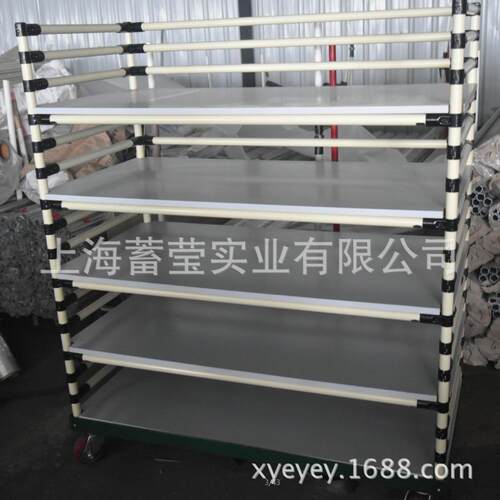全系列精益管厂家供应工作台推车款式简约使用便捷角铁电焊货架