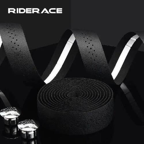 Bicycle Handlebar Tape M Road Bike PU Leather Perforated