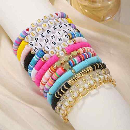 Taylor Swift Music Concert Friendship Bracelet Set Vintage B