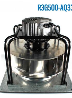 德国R3G500-AQ33-01 380V高压变频机柜顶工业通风离心风机风扇