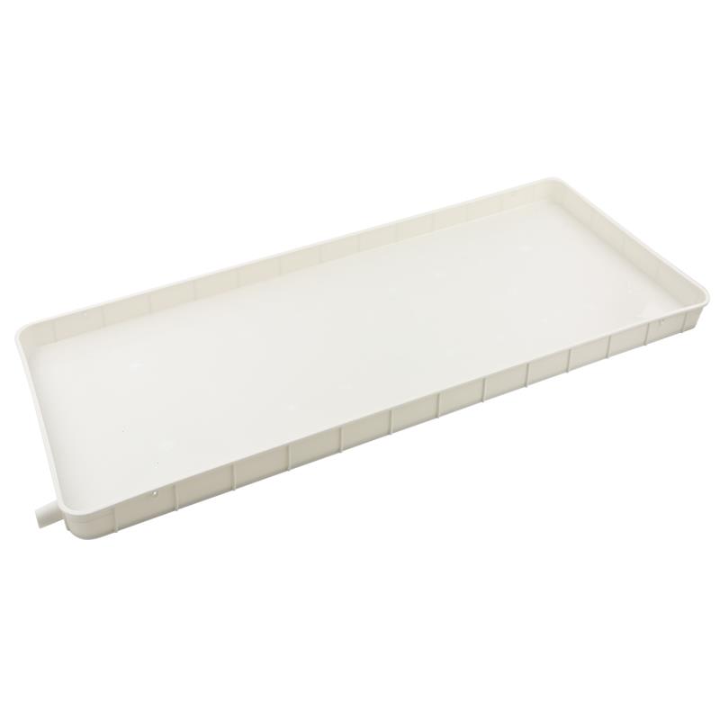 接水盘槽长方形 带排水塑料托盘加长长条窄长花盆底托冷凝水