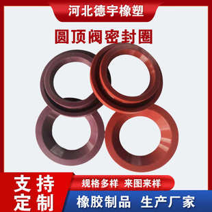 工业用橡胶制品 橡胶O型圈 氟胶圆顶阀密封圈 切换阀密封圈