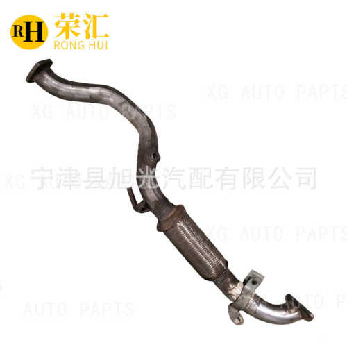 适用现代悦动1.8前节排气管 前段消声器  汽车尾节消音器 菱绅