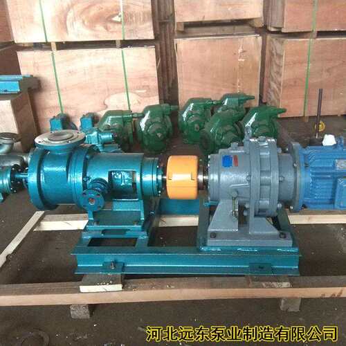 沥青泵用NYP110-RU-T1-W11配YCJ100-11KW转速265r/min-远东泵业