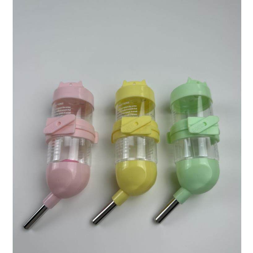 波尔 80ml毫升仓鼠水壶 宠物饮水器 金丝熊兔子不锈钢 喂水器