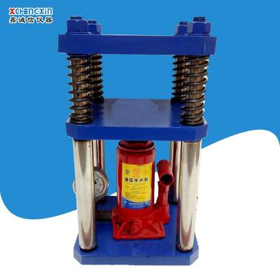 4柱5T液压千斤顶压片机粉末压力机药片压饼机鹤壁厂家定做销售