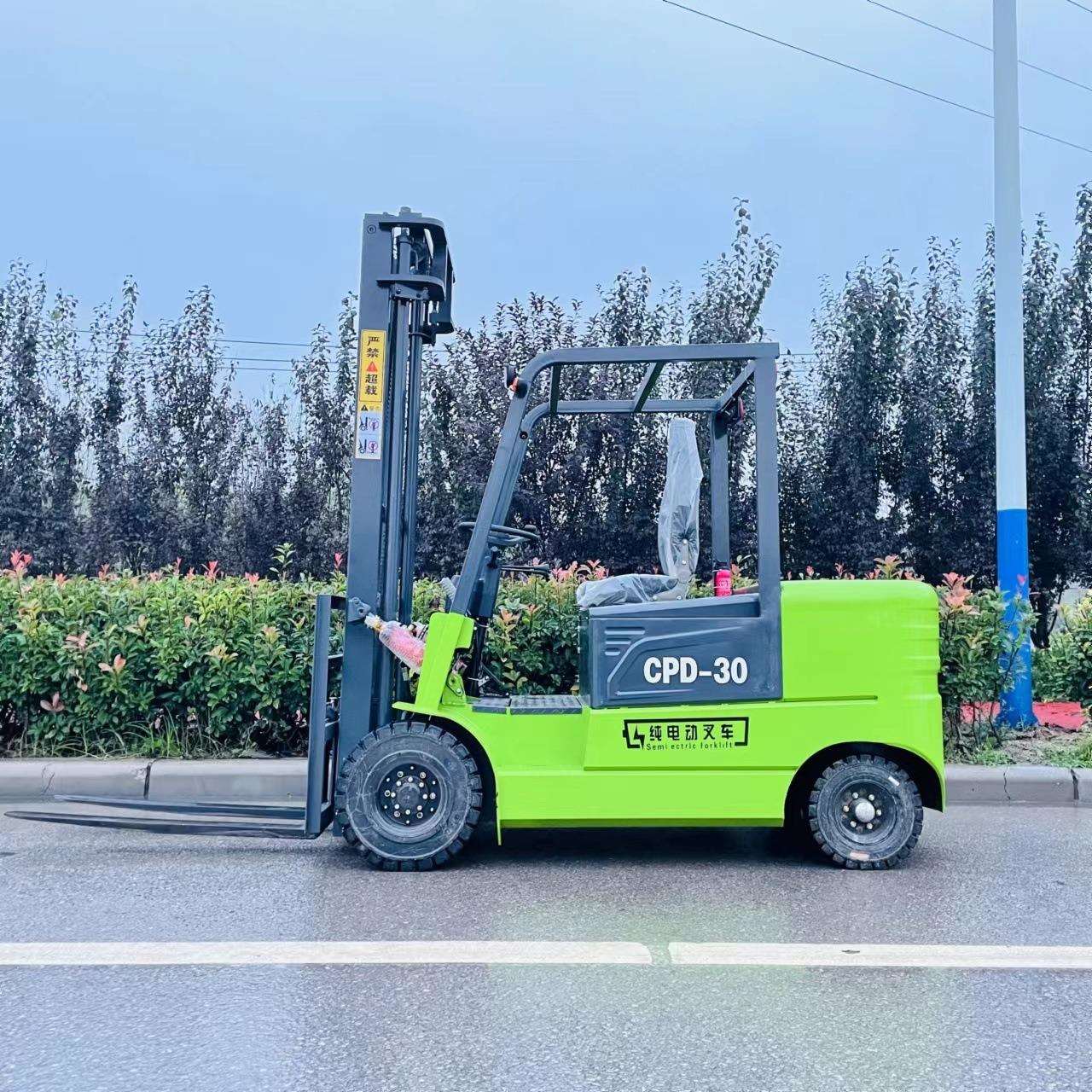 四轮座驾式电动叉车液压电动叉车堆高车电动托盘车叉车