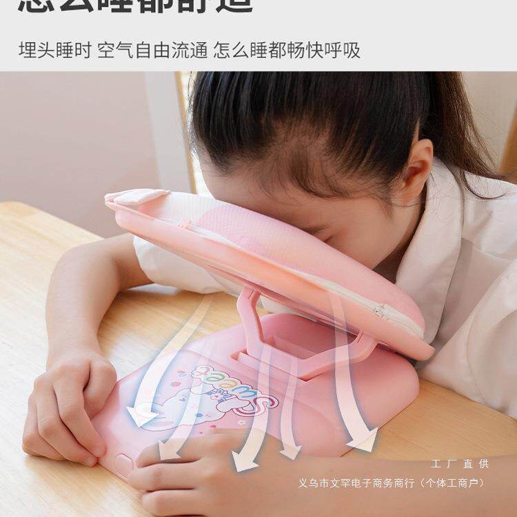 20休5新2款儿童午睡枕小学F98SHSJ7生午趴睡枕教室桌上睡觉枕头趴