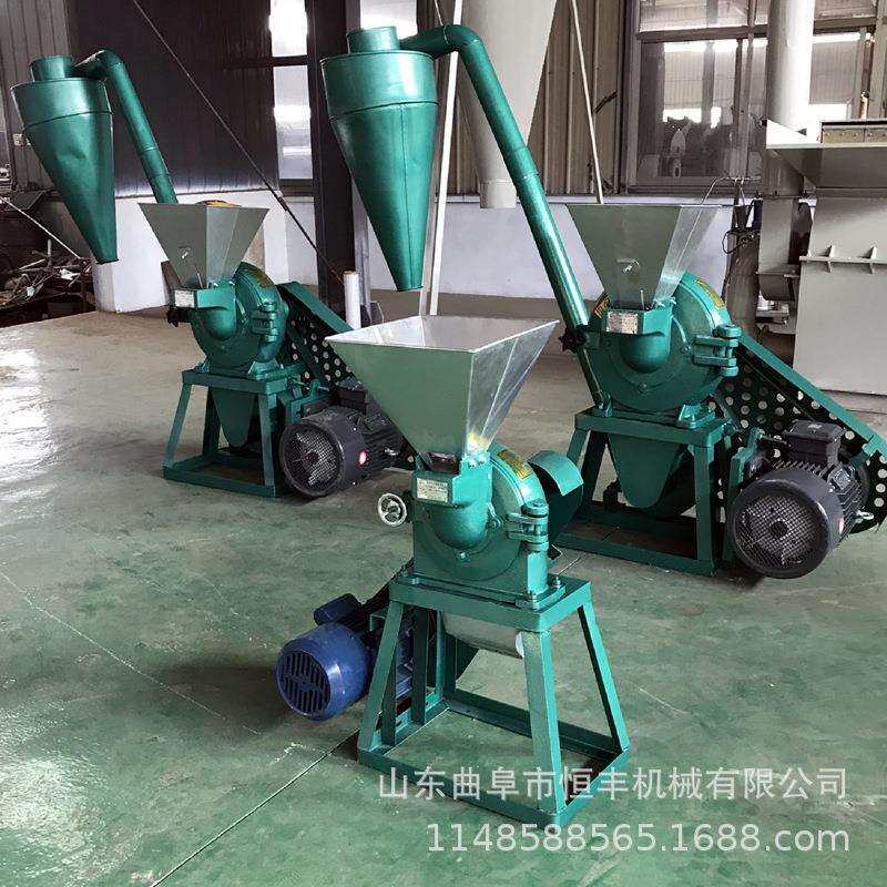 齿豆饼叶6目盘粉0碎机 菜茶籽饼自动9FC-360磨粉机 香叶沙克龙除