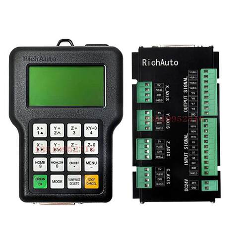 RichAuto A11e A12S A15 A18e 3轴4轴DSP控制器用于CNC雕刻机