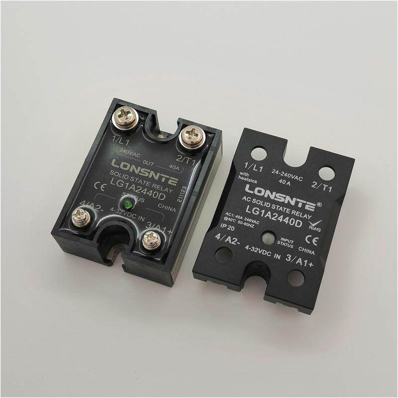 LG1A24120A蓝石固态继电器单相220VAC交流控制交流过零 SSR-120AA