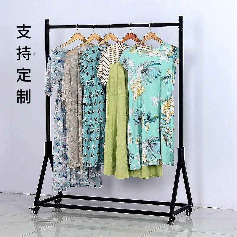 衣服架子落地挂衣架服装店展示架落地式男女货架家用晾衣架衣帽架