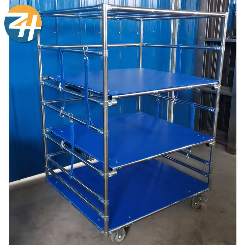 厂家批发不锈钢置物架 车间工厂仓库工具可移动不锈钢置物货架