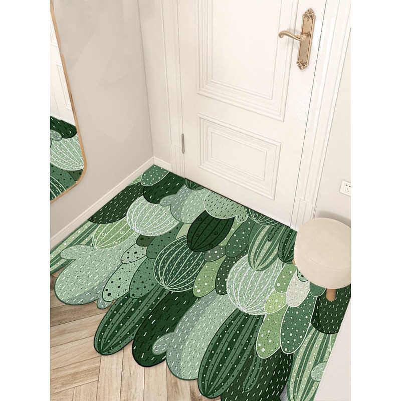 入门户地垫可擦洗入门耐脏新款客厅地毯免洗进门入户门垫玄关