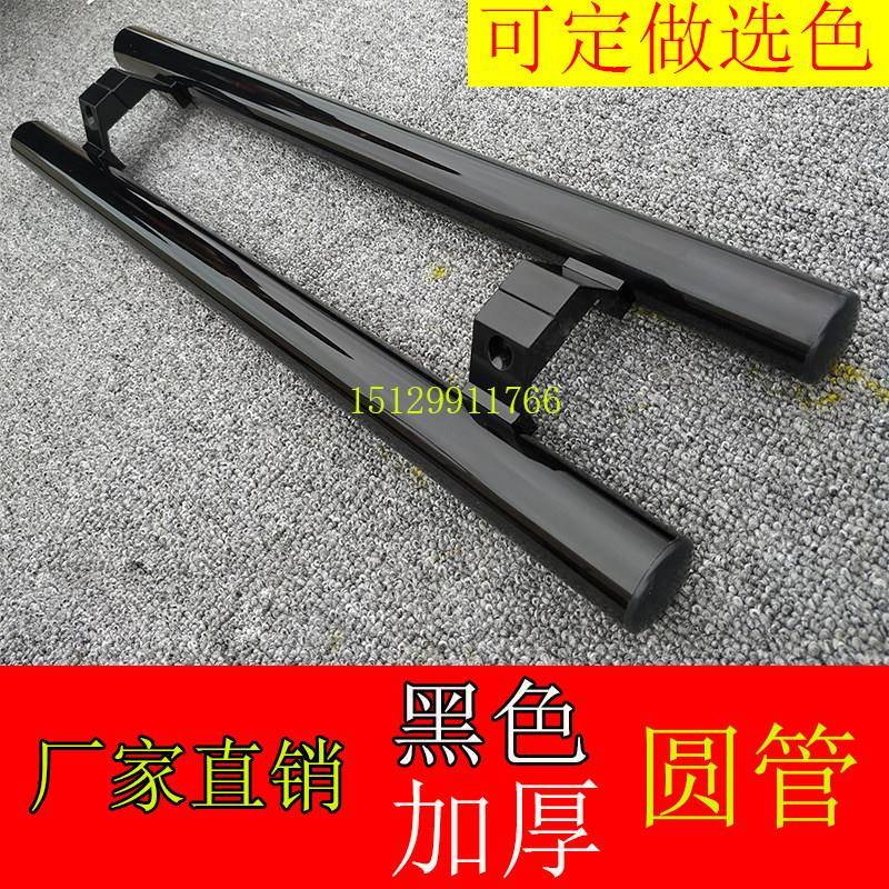 圆管把手玻璃门拉手明装把手肯德铝合金大拉手木门扶手可定做孔距