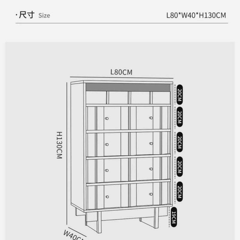 实木五斗柜客厅卧室收纳房间床尾抽屉靠墙艺术复古立柜复古风